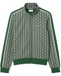 Lacoste - Paris Jacquard Zip-Up Track Jacket - Lyst