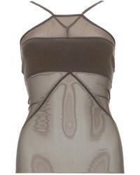 Rick Owens - Off-Shoulder Tank Top - Lyst