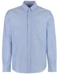 Aspesi - Button-Up Long-Sleeved Shirt - Lyst