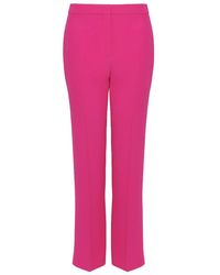 McQueen - Slim Fit Tailored Trousers - Lyst
