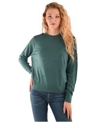Emporio Armani - Logo-Embroidered Jumper - Lyst