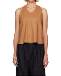 Baserange - Sleeveless Vest - Lyst