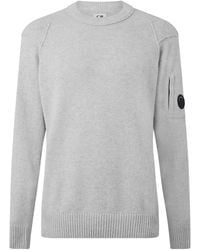 C.P. Company - Knit Crew Neck Sweater - Lyst