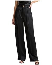 Vince - High-Waist Straight-Leg Pants - Lyst