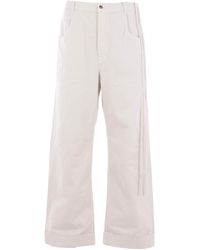 Ann Demeulemeester - Jeans With Belt Loops - Lyst