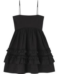 Ganni - Short Dresses - Lyst