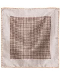 Brioni - Printed Square Scarf - Lyst