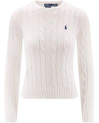 Polo Ralph Lauren - Pony Embroidered Crewneck Jumper - Lyst