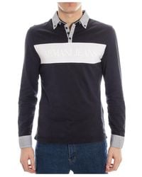 Armani Jeans - Logo Details Polo Shirt - Lyst