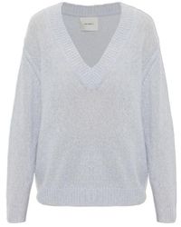 Lisa Yang - Leona V-Neck Knitted Sweater - Lyst