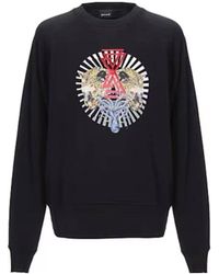 Just Cavalli - Round-Collar Long-Sleeve Hoodie - Lyst