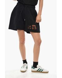 DSquared² - Icon Sunset Logo-Print Shorts - Lyst