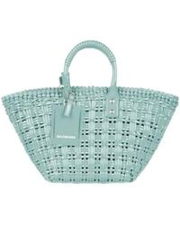 Balenciaga - Borsa Bistro Xs Basket Con Tracolla Da Donna - Lyst
