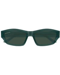 Balenciaga - Eyewear Geometric-Frame Sunglasses - Lyst