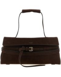 Moschino - Tie Me Belt-Detail Shoulder Bag - Lyst