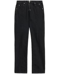 Isabel Marant - Silviana Zipped Straight Leg Trousers - Lyst