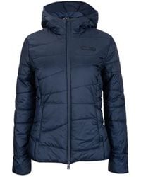 Emporio Armani - Long-Sleeved Cotton-Padded Jacket - Lyst