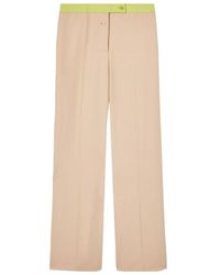 Off-White c/o Virgil Abloh - Straight Leg Tailored Trousers - Lyst