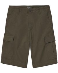 Carhartt - Logo-Patch Knee-Length Cargo Shorts - Lyst