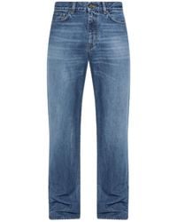 Versace - Logo-Patch Jeans - Lyst