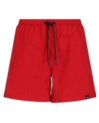 Aspesi - Drawstring Swim Shorts - Lyst