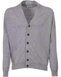 Kangra Cashmere - Kangra Shawl Collar Cardigan - Lyst