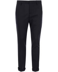 Dondup - Cuffed Slim Fit Pants - Lyst