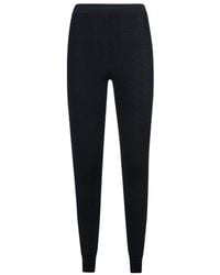 Rabanne - High Waist Logo Waistband Leggings - Lyst