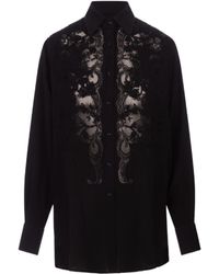 Ermanno Scervino - Long Sleeve Button-Down Shirt - Lyst