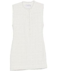 IRO - Tweed Sleeveless Mini Dress - Lyst