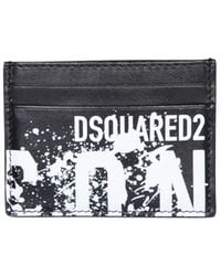 DSquared² - Splash Icon Printed Card Holder - Lyst