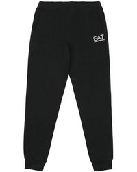 EA7 - Logo Printed Sweatpants - Lyst