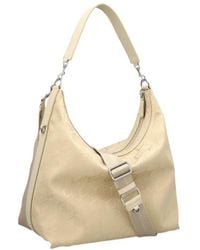 MCM - Aren Jacquard Zipped Hobo Bag - Lyst