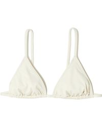 St. Agni - Triangle Bikini Top - Lyst