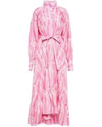 Patou - Printed Maxi Dress - Lyst