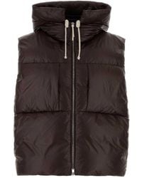 Jil Sander - Drawstring Zip-Up Down Jacket - Lyst