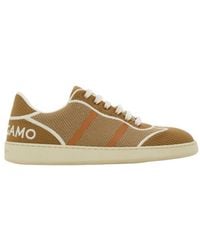 Ferragamo - Lace-Up Low-Cut Casual Shoes - Lyst