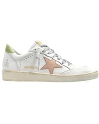 Golden Goose - Ballstar Lace-Up Sneakers - Lyst