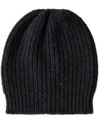 Brunello Cucinelli - Ribbed Knit Beanie - Lyst