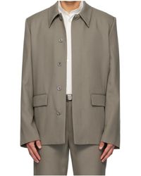 Rier - Wool Collar Casual Jacket - Lyst