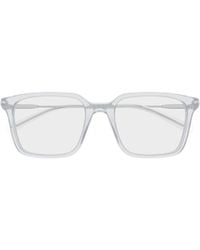 Gucci - Rectangle Eyeglasses - Lyst