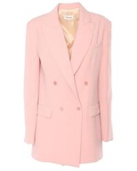 P.A.R.O.S.H. - P.A.R.O..H. Collared Button-Up Jacket - Lyst