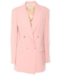 P.A.R.O.S.H. - P.A.R.O..H. Collared Button-Up Jacket - Lyst