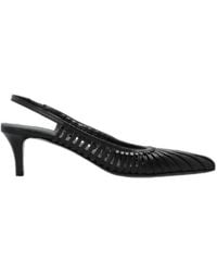 Isabel Marant - Pionee Woven Slingback Heeled Pumps - Lyst