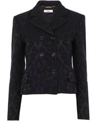 Chloé - Double-Breasted Fitted Jacket - Lyst