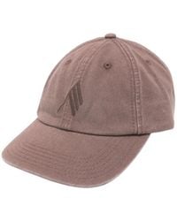The Attico - The Logo Embroidered Cap - Lyst