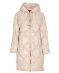 Max Mara - Trefe Hooded Quilted Water-Repellent Coat - Lyst
