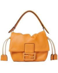 Fendi - Dark Nappa Leather Mini-Bag - Lyst