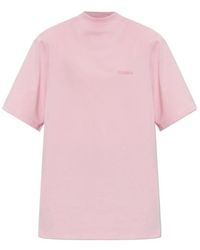 The Attico - Short-Sleeved T-Shirt - Lyst