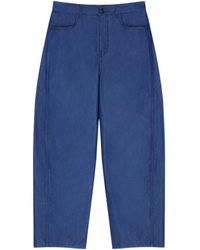 Givenchy - Couture Seam Jeans With Stamp Print - Lyst